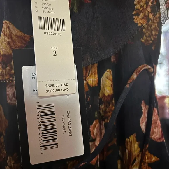 Anthropologie Calypso Floral Halter Dress 🌻 - Picture 13 of 14